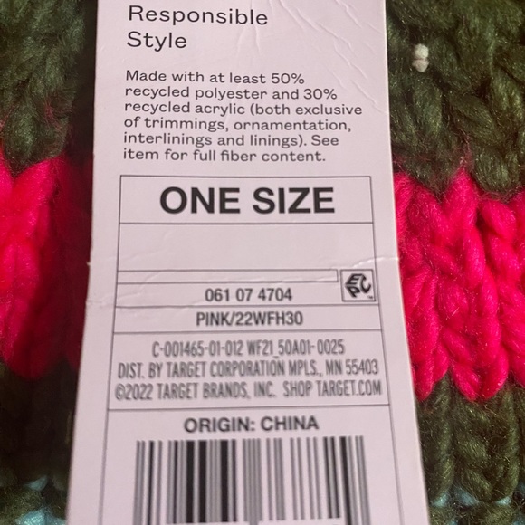 Wild Fable Full Coverage Knitted Hat and Gaitor Slit for Eyes - Picture 5 of 5